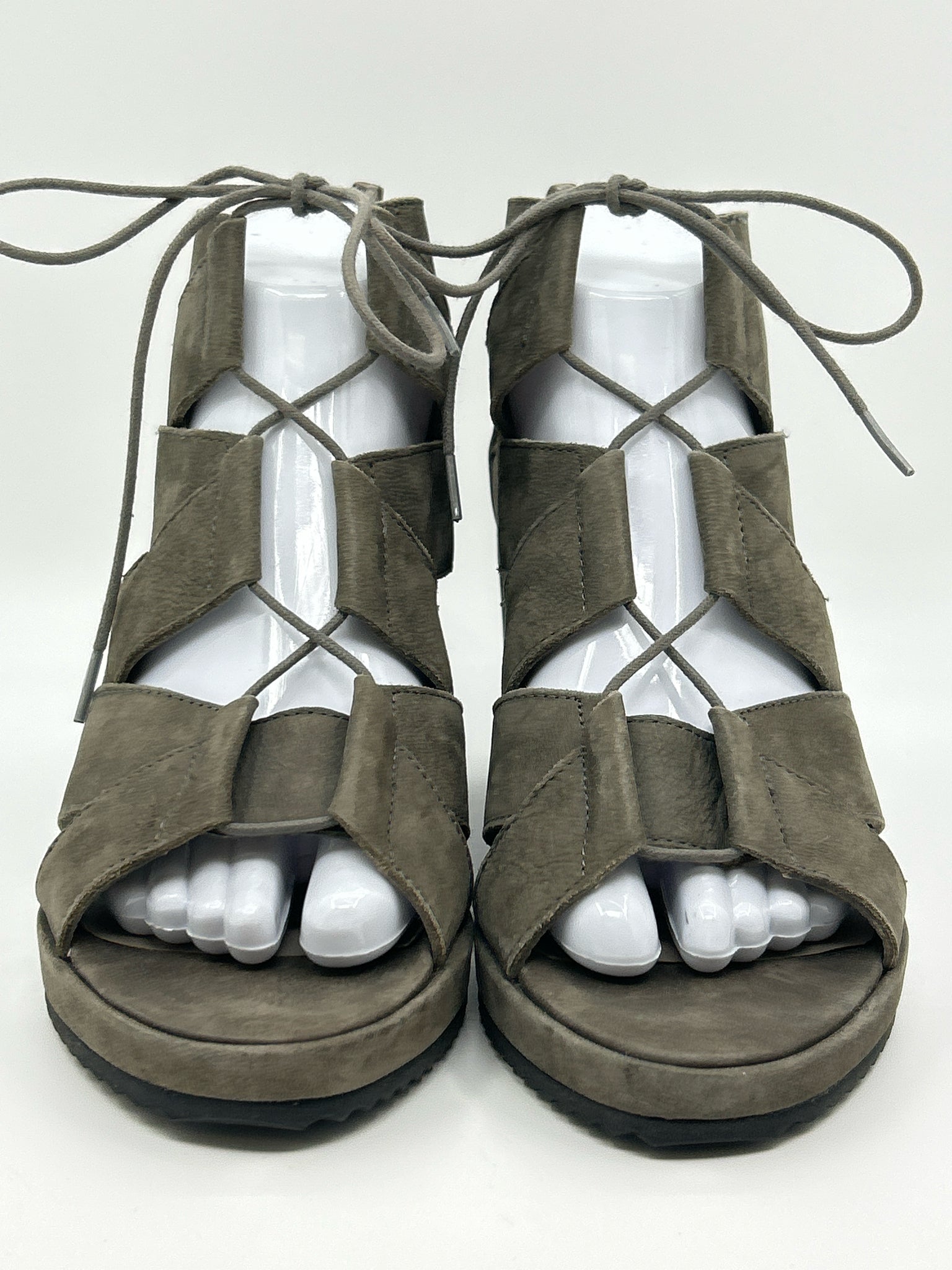 EILEEN FISHER Size 8 Grey Women Sandal