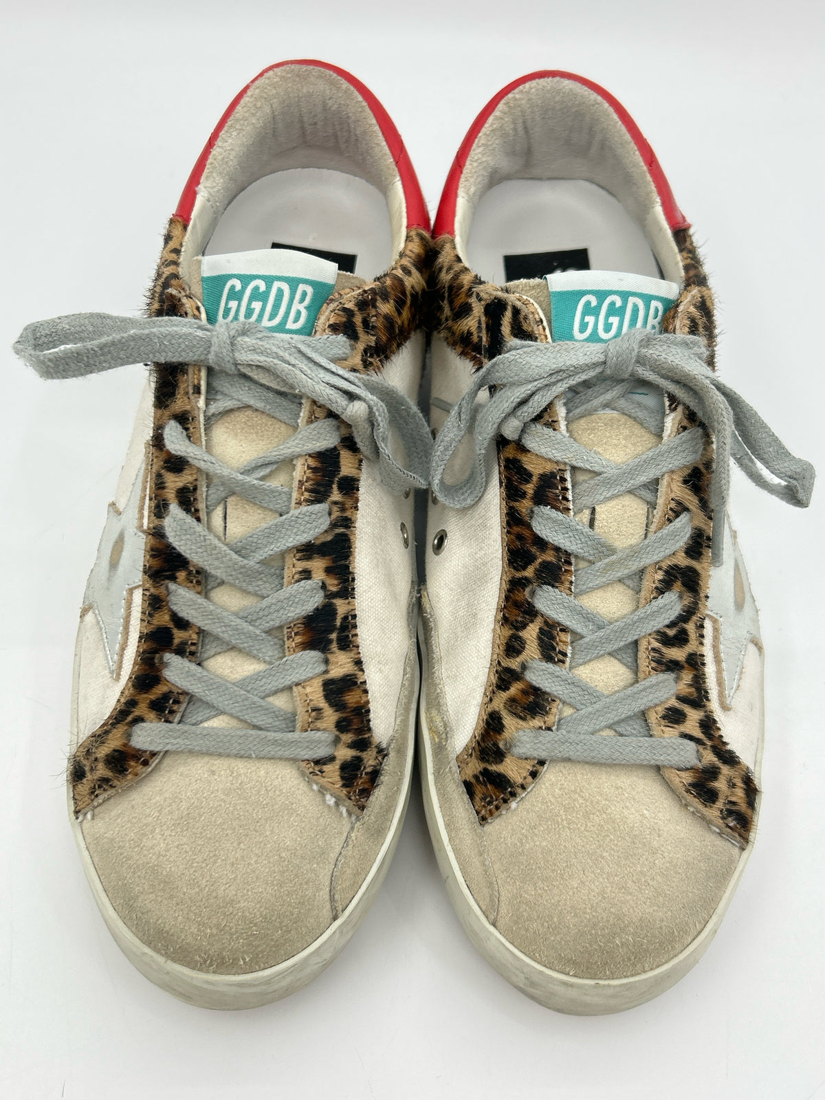 GOLDEN GOOSE Size 38 Animal Print Women Sneakers