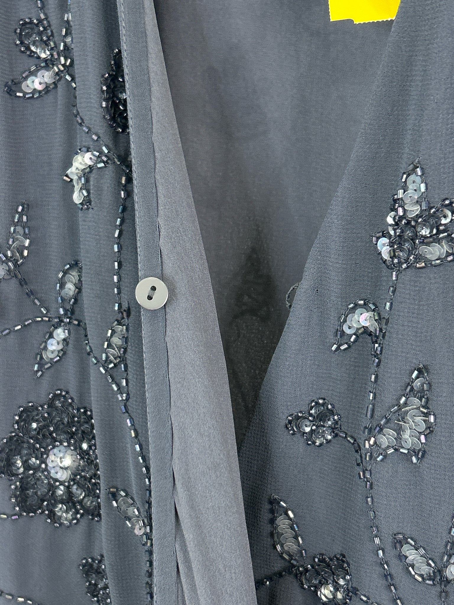 BHLDN Size 8 Blue Grey Women Dress