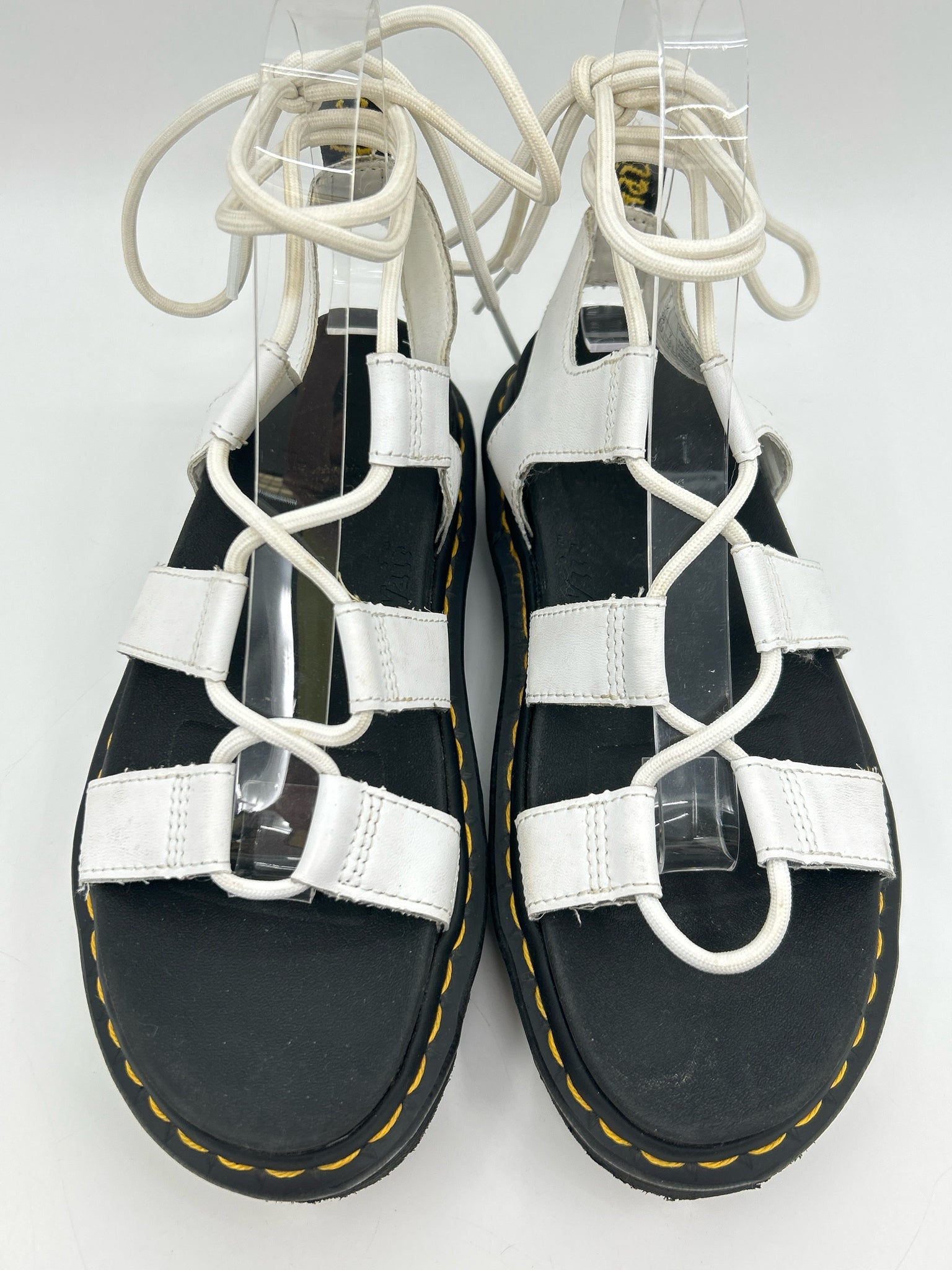 DR. MARTENS Size 7 White and black Women Sandal