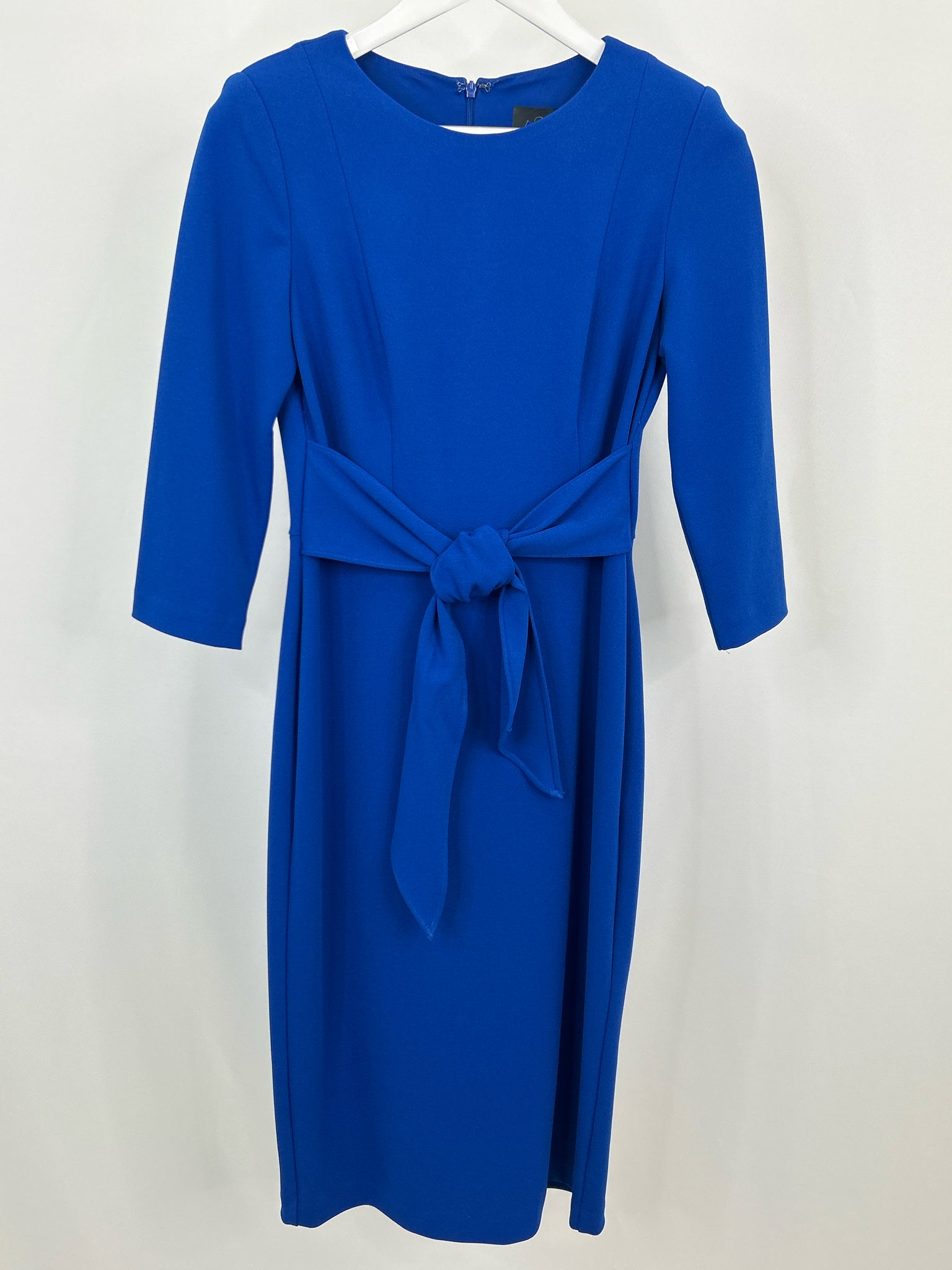 ADRIANNA PAPELL Size 6 Royal Blue Women Dress