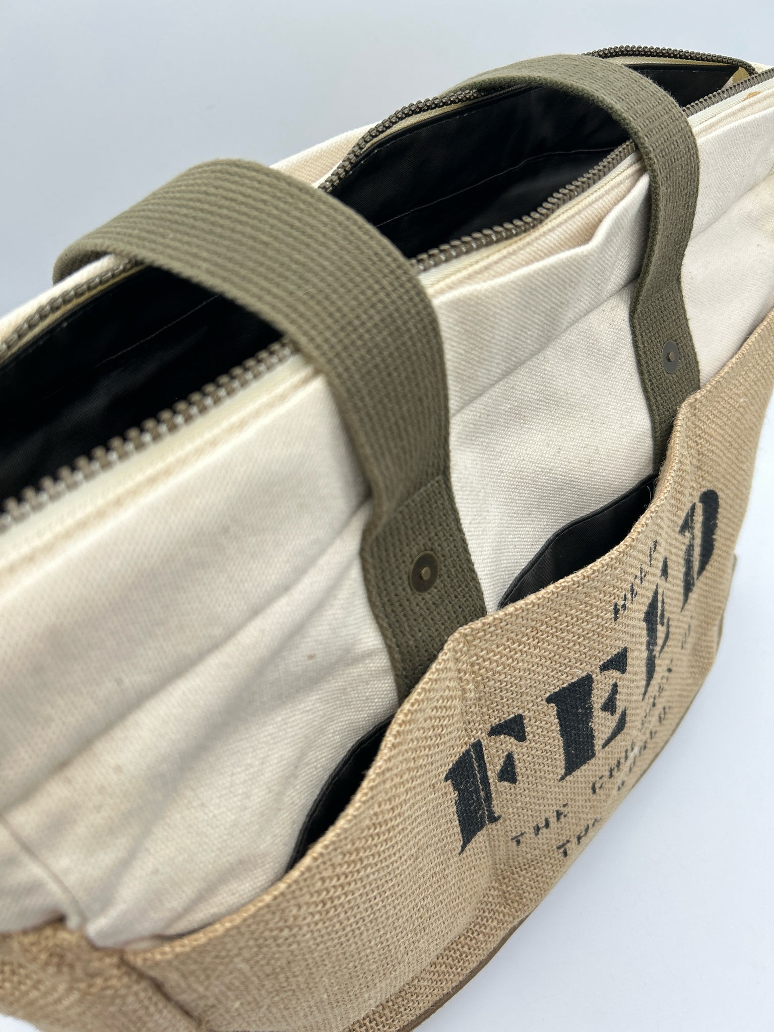 FEED Beige Women Tote