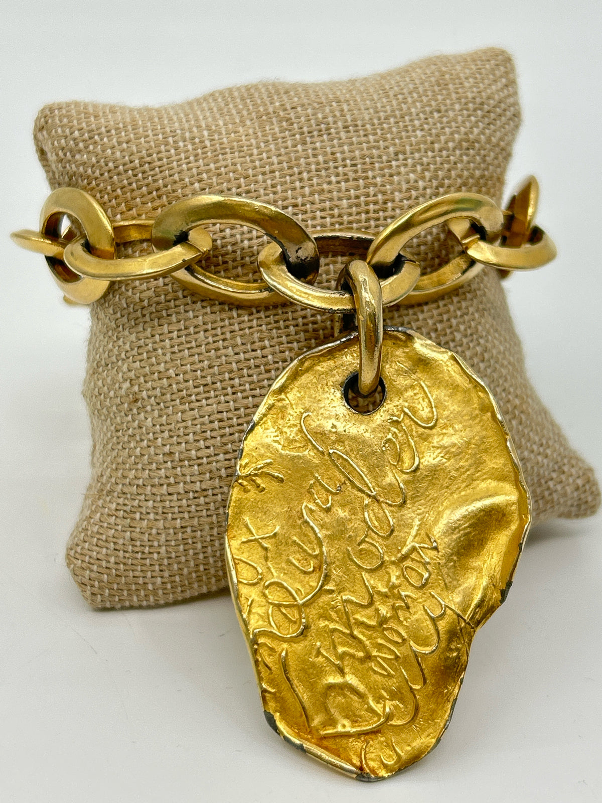 DONNA KARAN Gold Bracelet