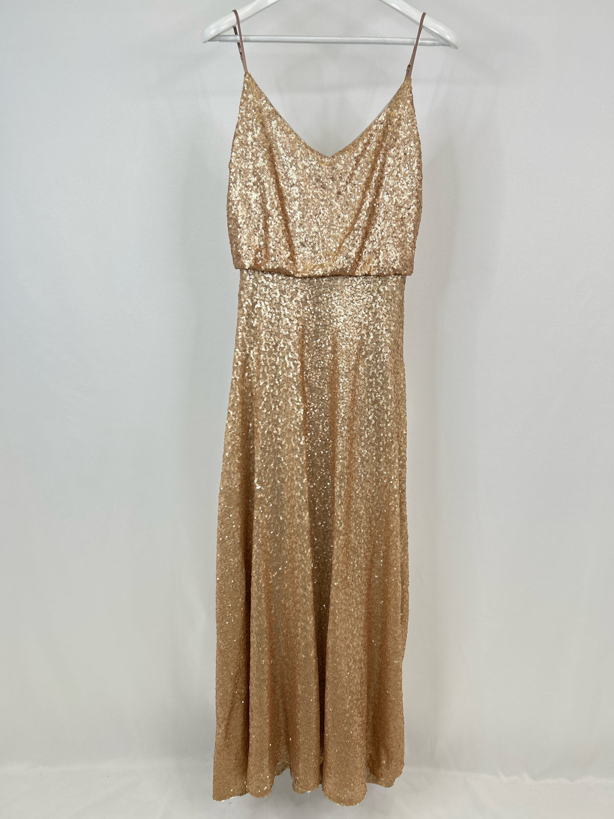 REVELRY Size 12 Champagne Women Dress