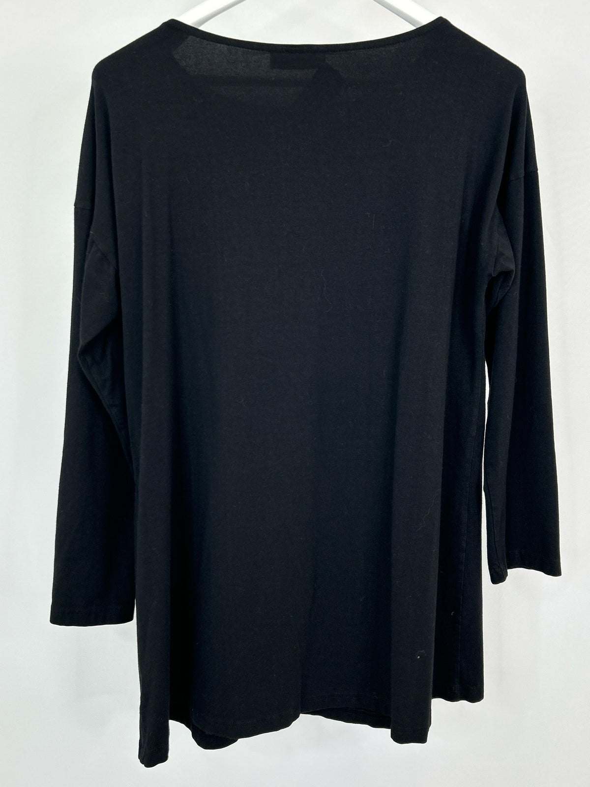 BRYN WALKER Size L Black Women Tunic