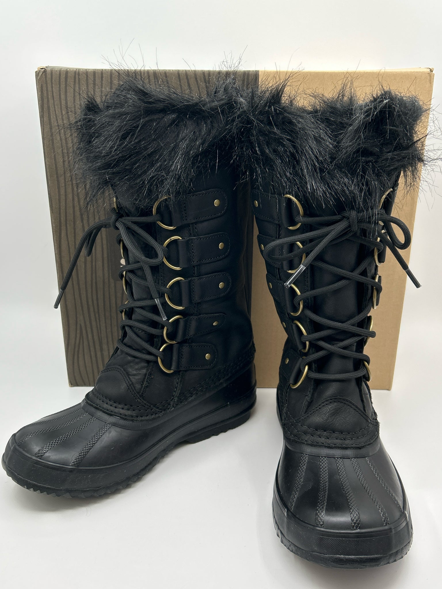 SOREL Size 8 Black Women Boots