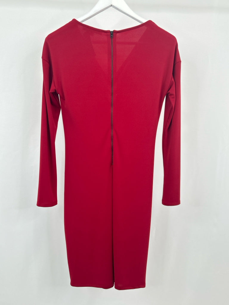 NARCISO RODRIGUEZ Size M Red Dress