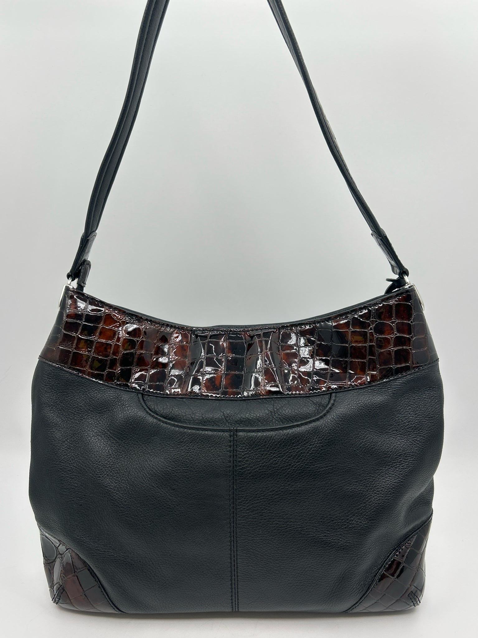 BRIGHTON black and brown Women Purse