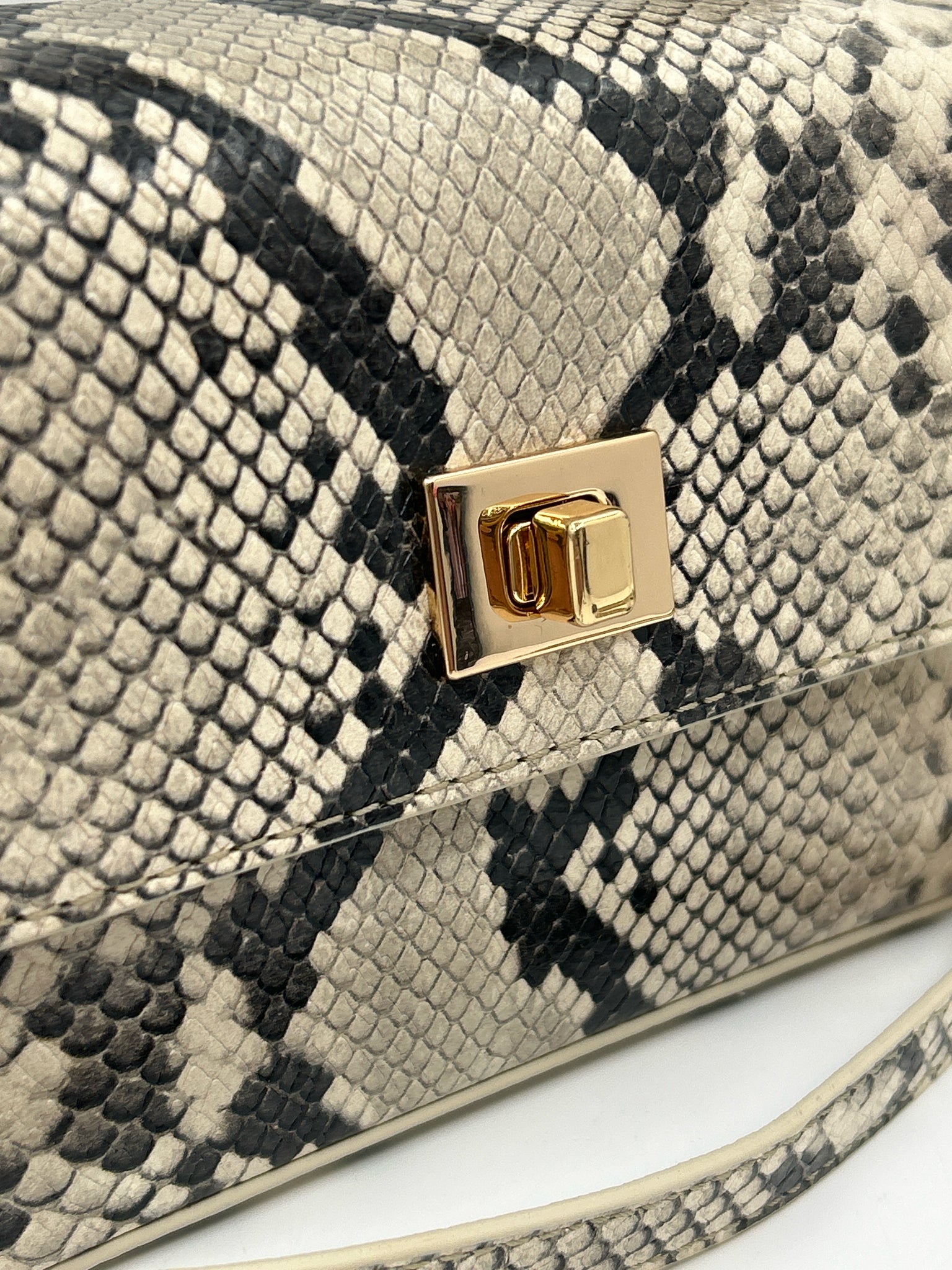 J. CREW Beige Print Women Purse