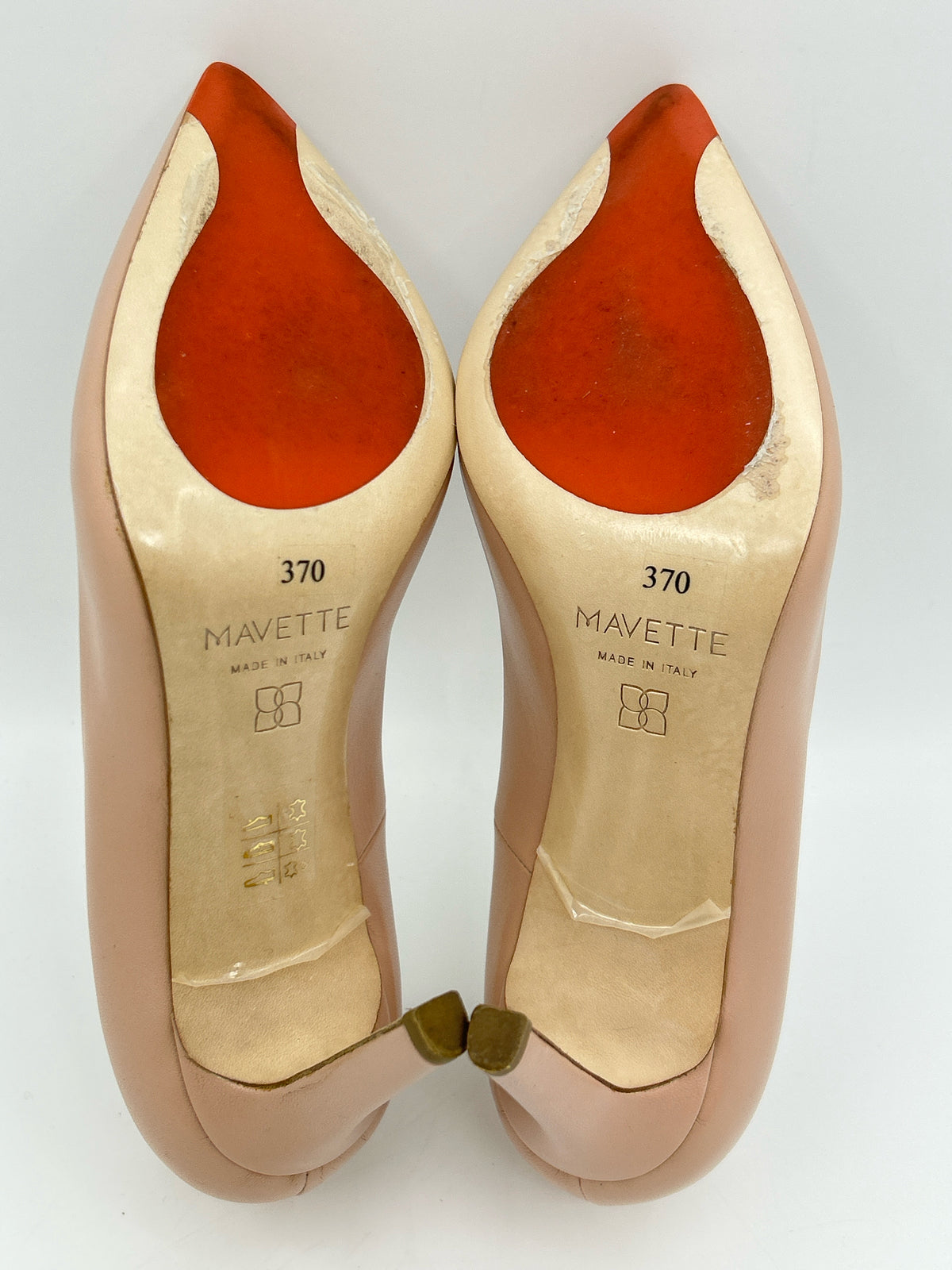 MAVETTE Size 37/7 nude Women Pumps
