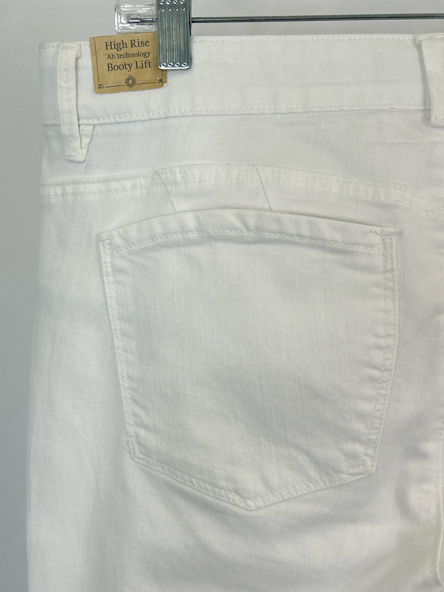 DEMOCRACY Size 14 white denim Women jeans