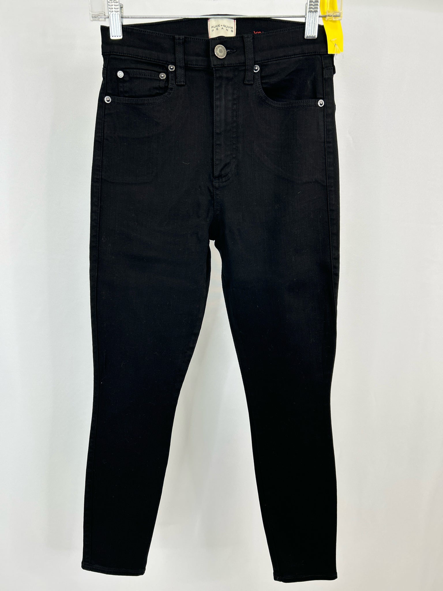 ALICE + OLIVIA Size 4/27 BLACK DENIM Women jeans