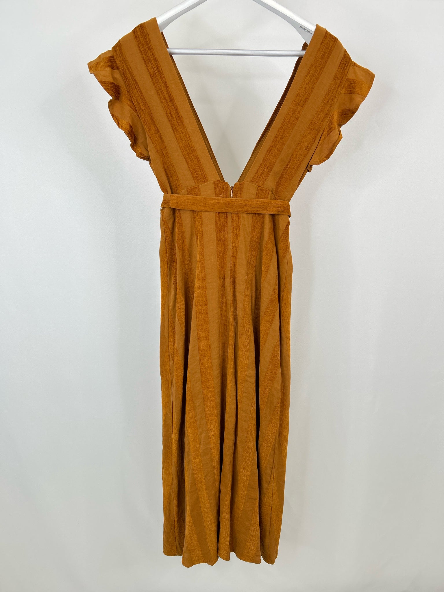 LINE & DOT Size M Caramel Women Dress