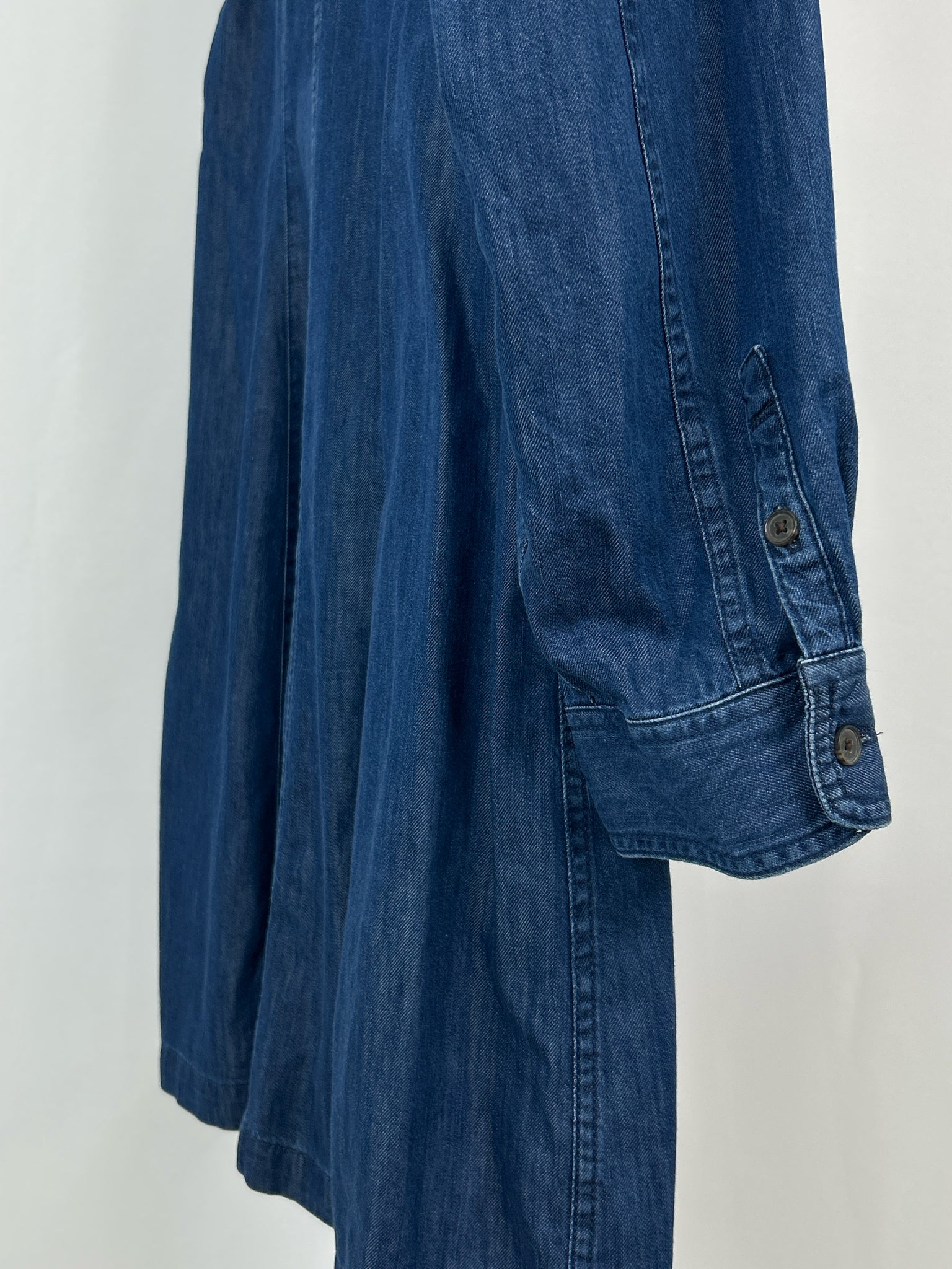 MADEWELL Size 14 Blue Denim Women Dress NWT