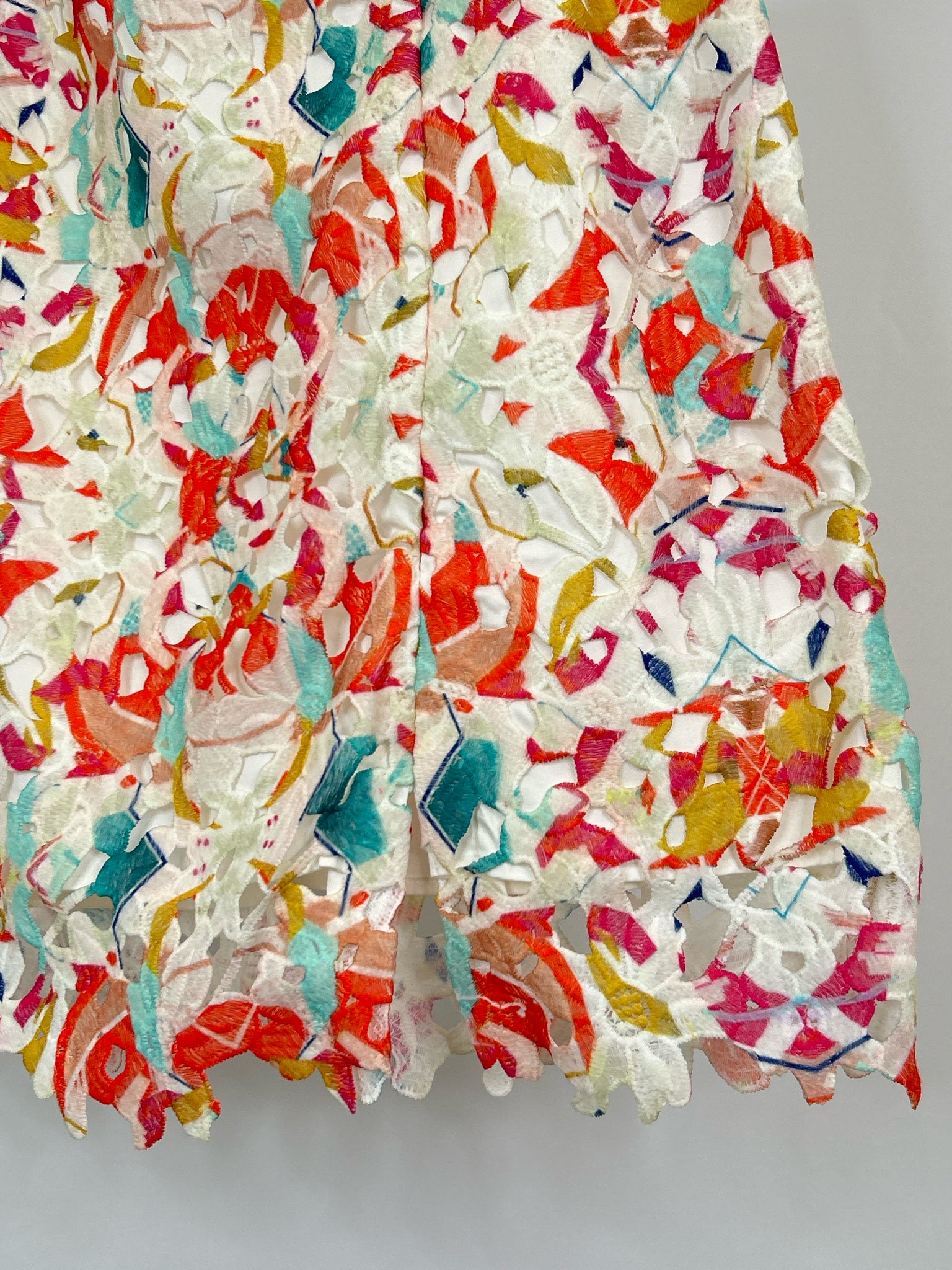 ABBEY GLASS Size 6 Multi-Color Women Skirt
