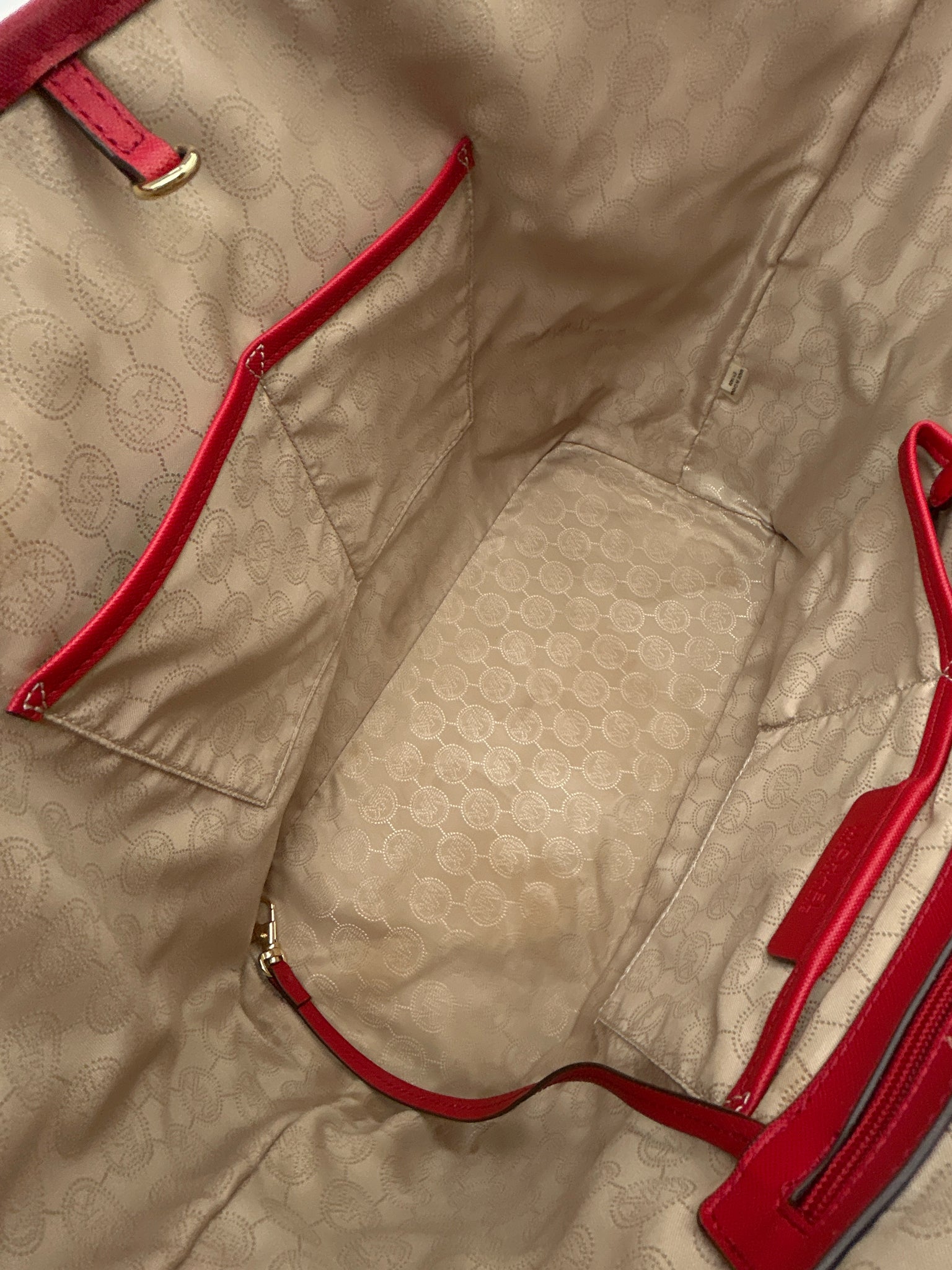 MICHAEL MICHAEL KORS Red & Black Women Tote