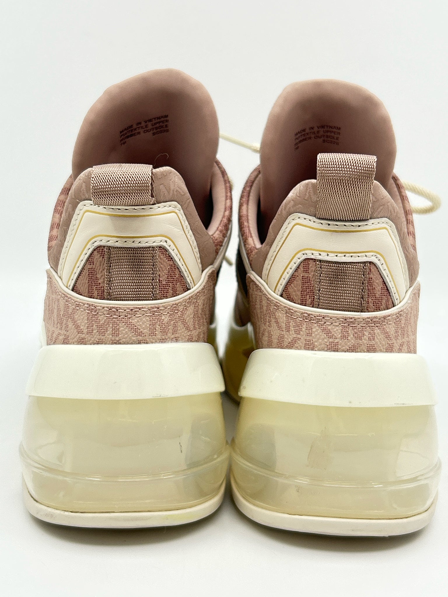 MICHAEL MICHAEL KORS Size 7M Mauve Print Women Sneakers