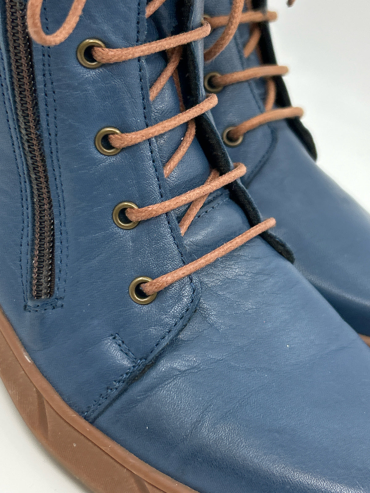 mammamia Size 40/9.5 Blue Women Booties