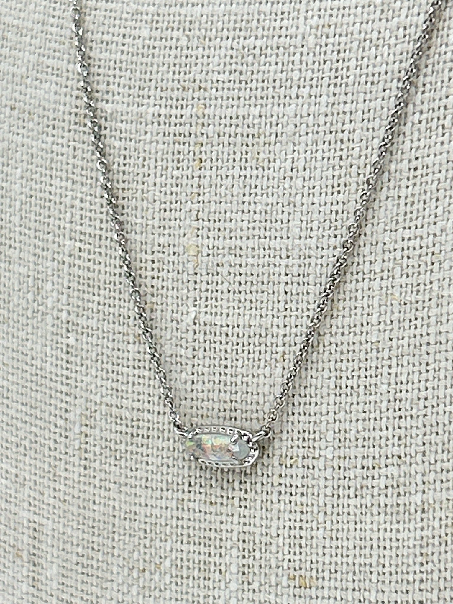 KENDRA SCOTT Silver Necklace