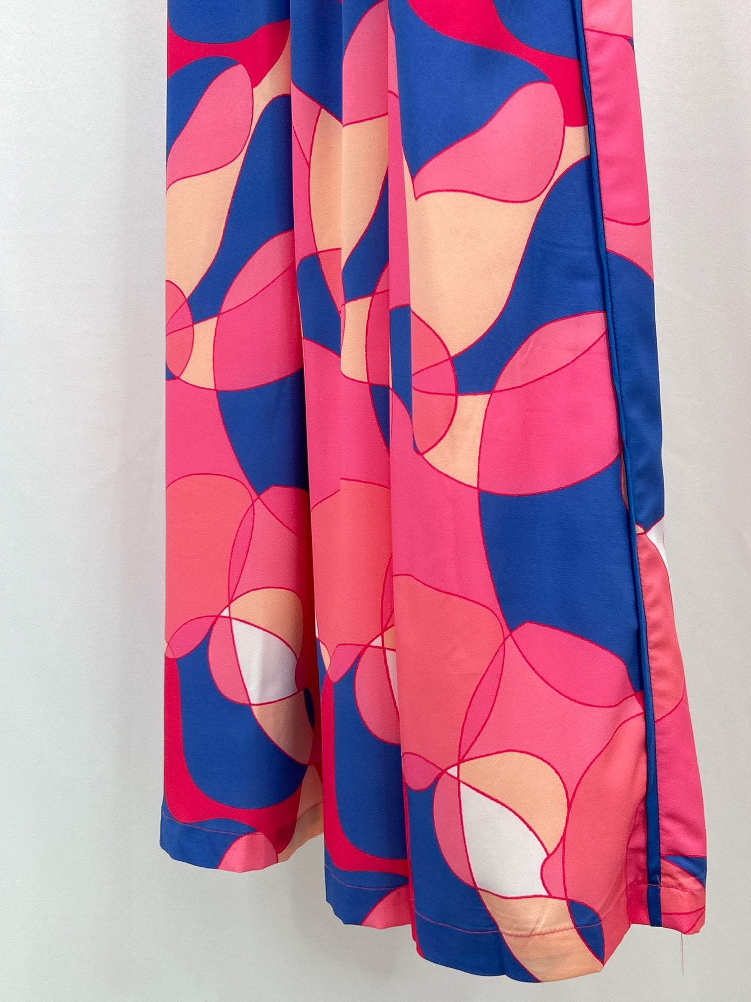 TCEC Size M Pink and Blue Women Dress