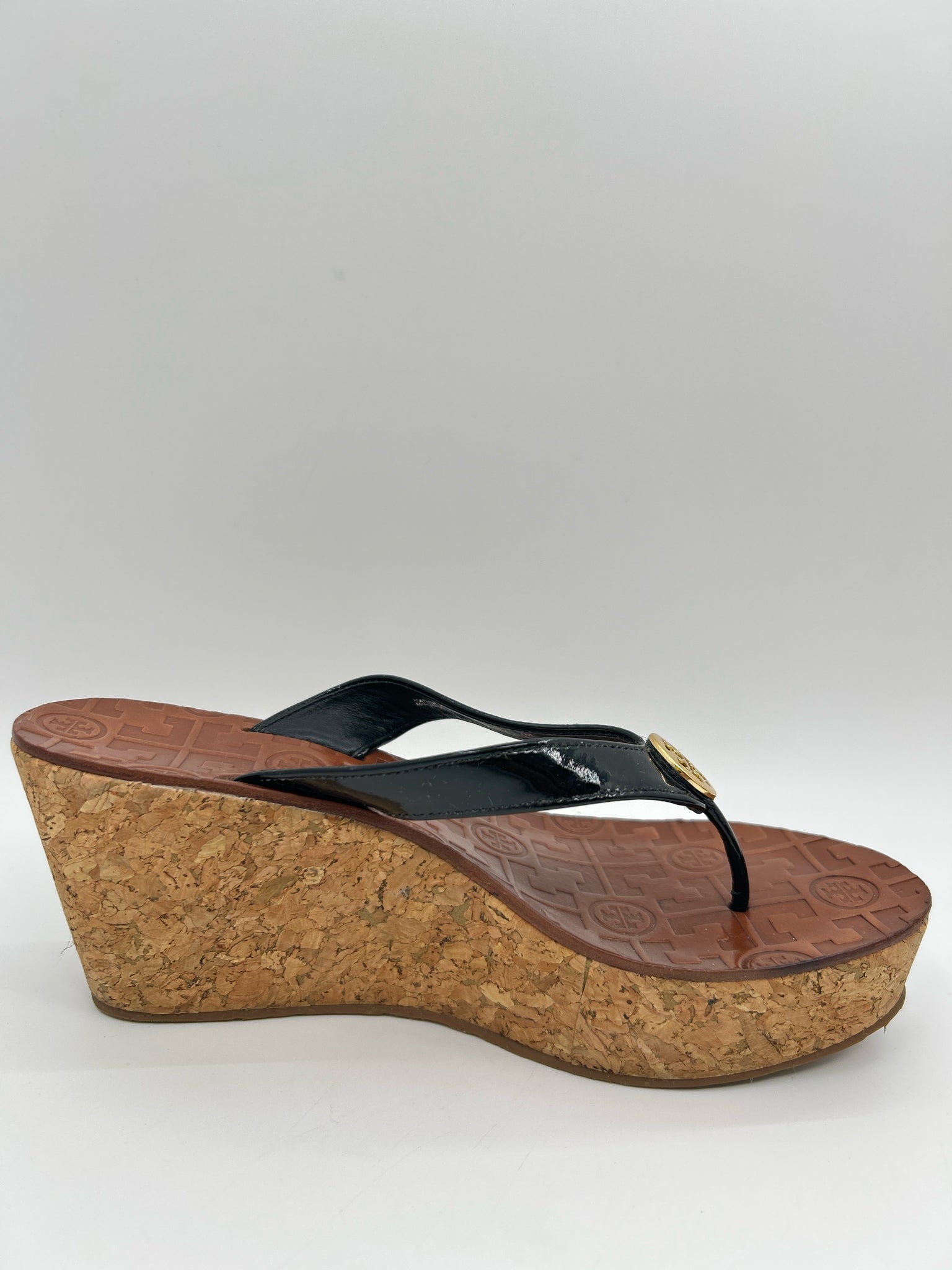TORY BURCH Size 7M Black Women Sandal