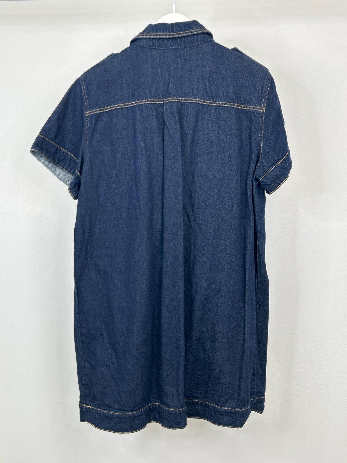 LOFT Size XL BLUE DENIM Women Dress