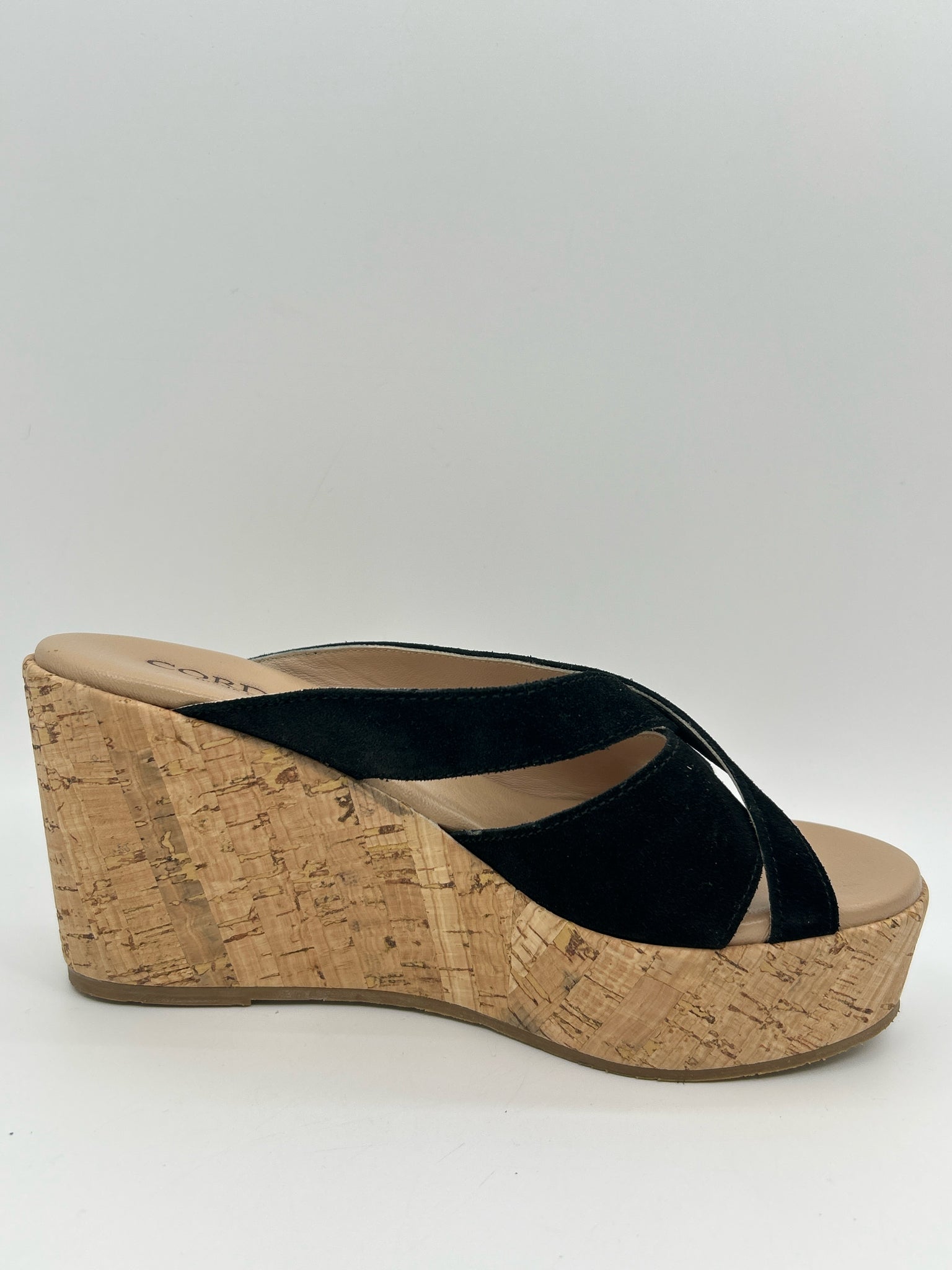 CORDANI Size 39 Black Women Sandal
