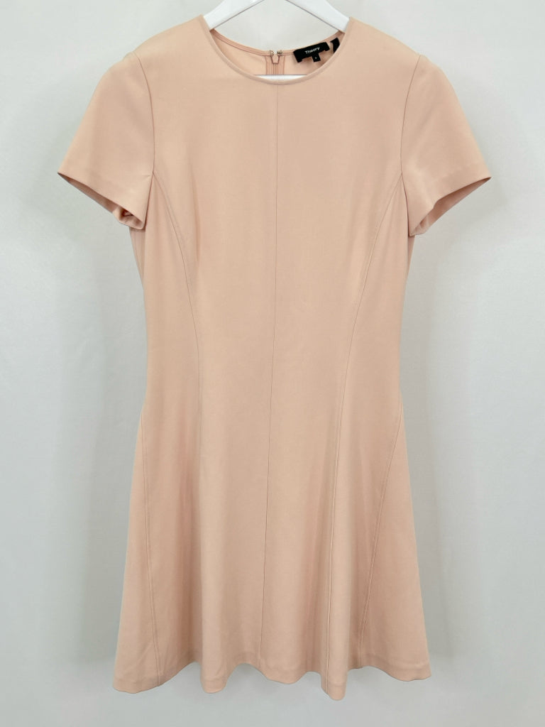 THEORY Women Size 8 Pink Dress NWT