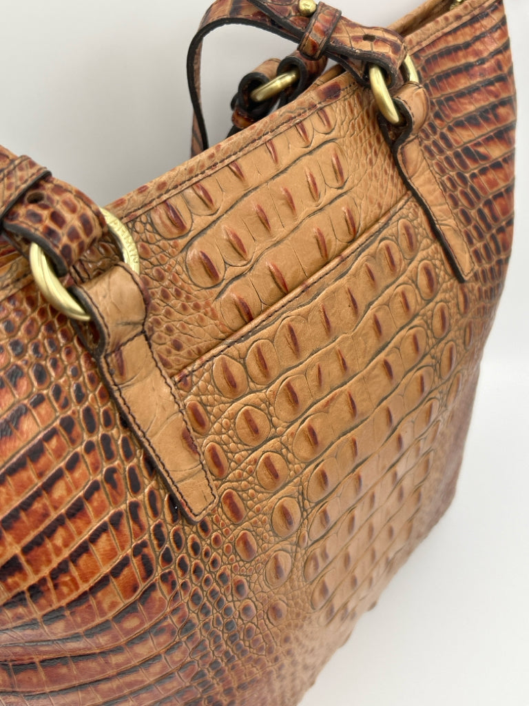 BRAHMIN toasted almond Tote