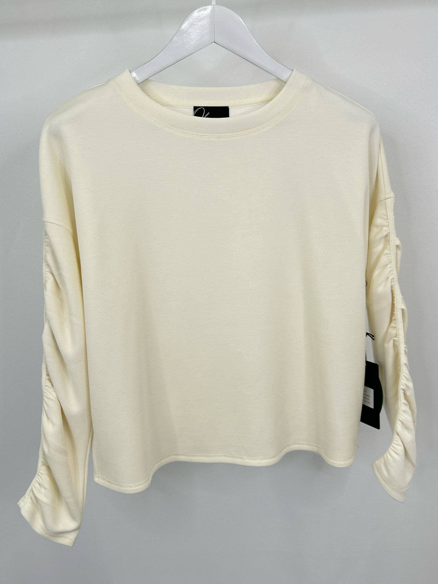 OLIVIA BY HABITAT CLOTHES Size S Ivory Women Pullover