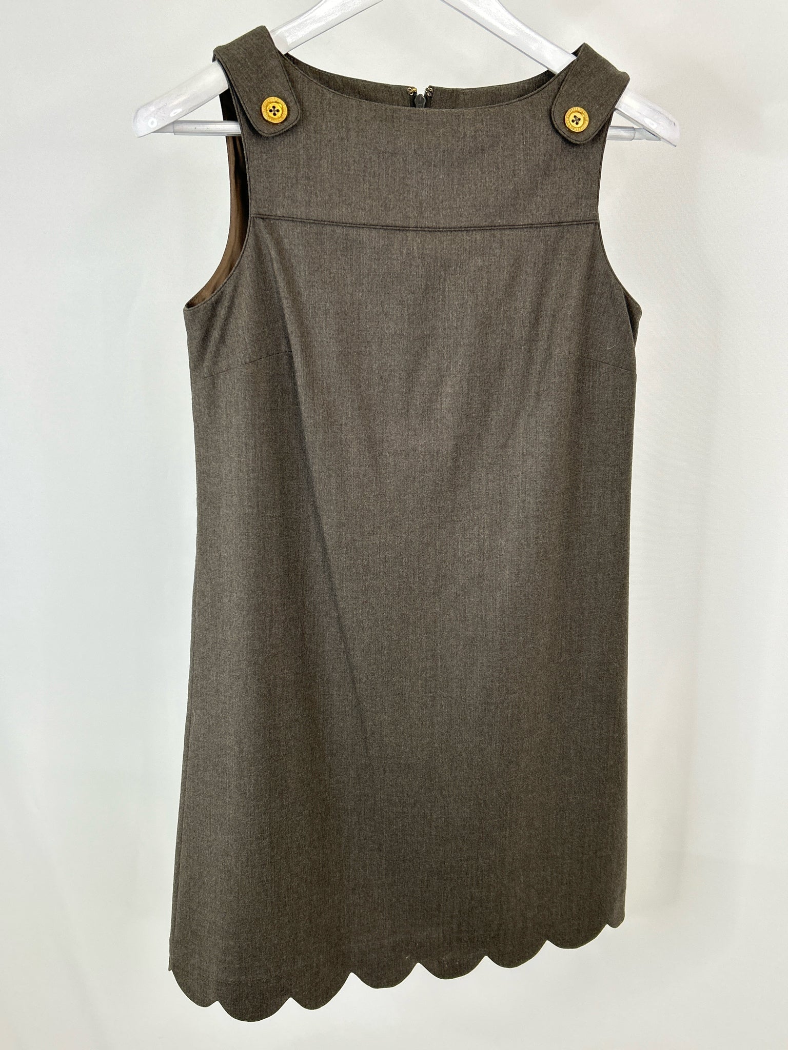 LILLY PULITZER Size 4 Grey Women Dress