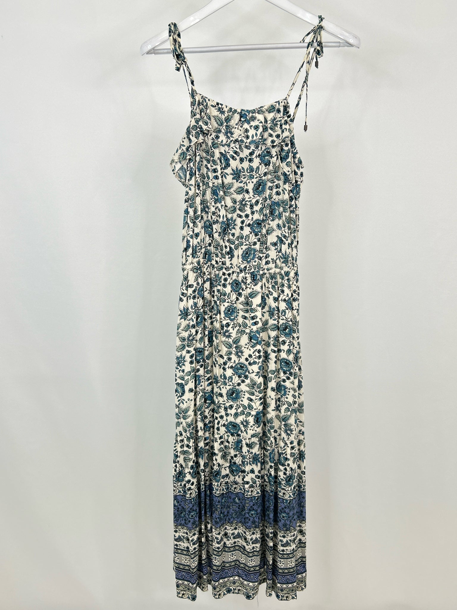 Good Hart Size S Green Floral Women Dress