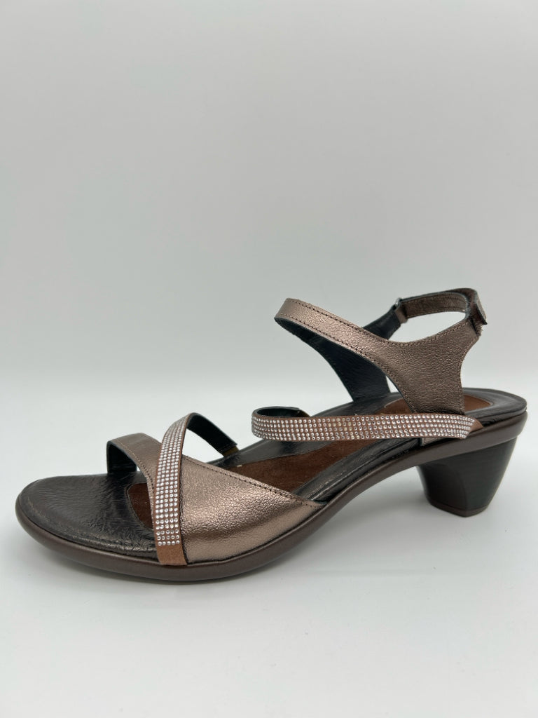 NAOT Size 42 Dark Bronze Women's Sandal
