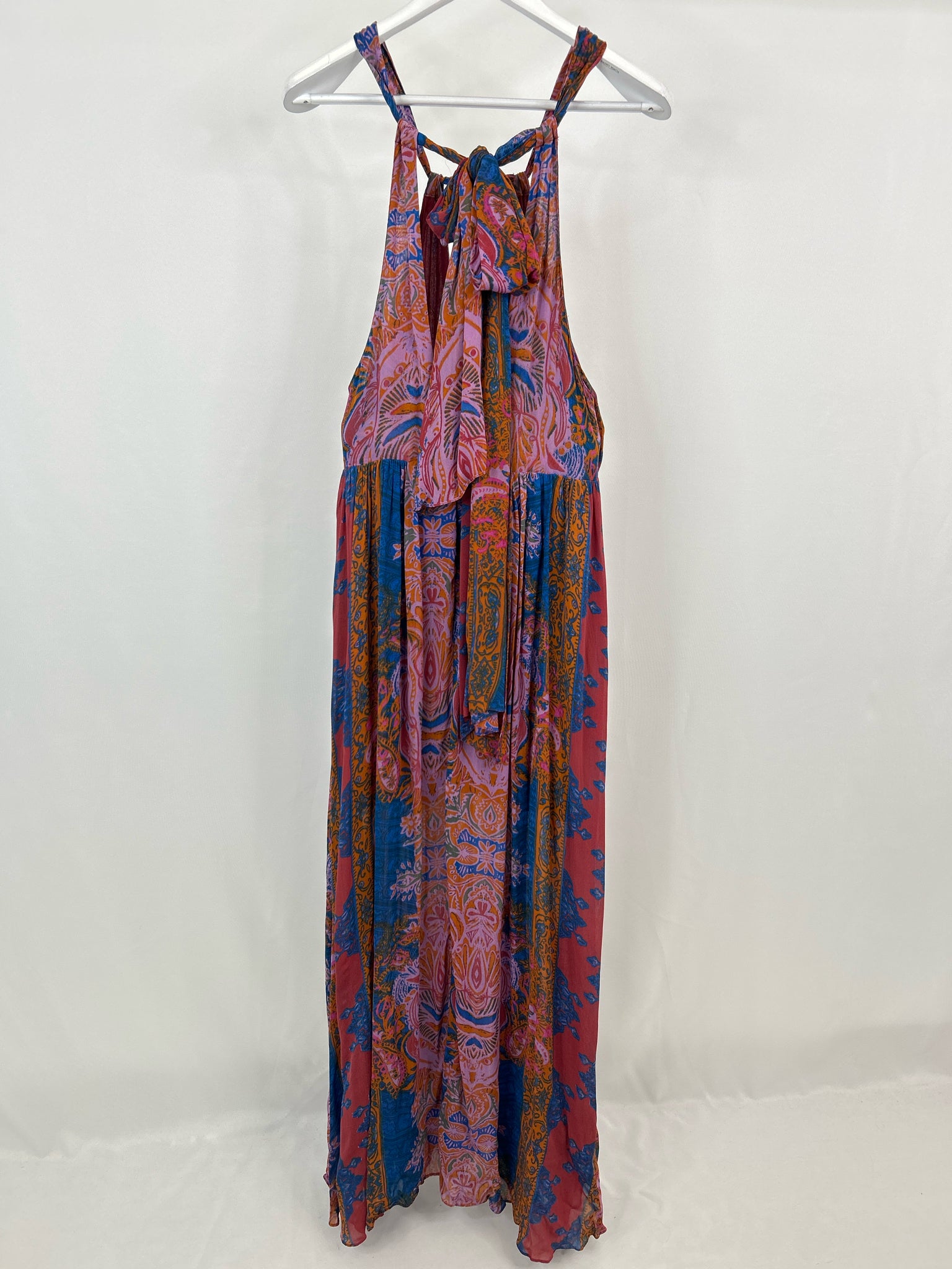 FREE PEOPLE Size 6 Lilac and Blue Women Dress
