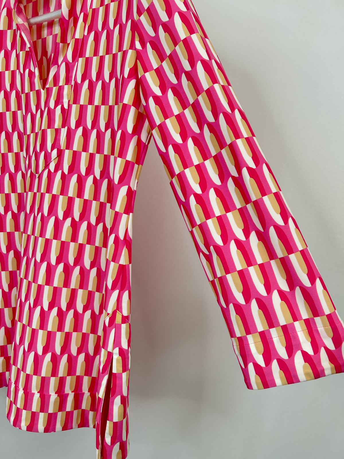 JUDE CONNALLY Size S Pink & White Women Tunic