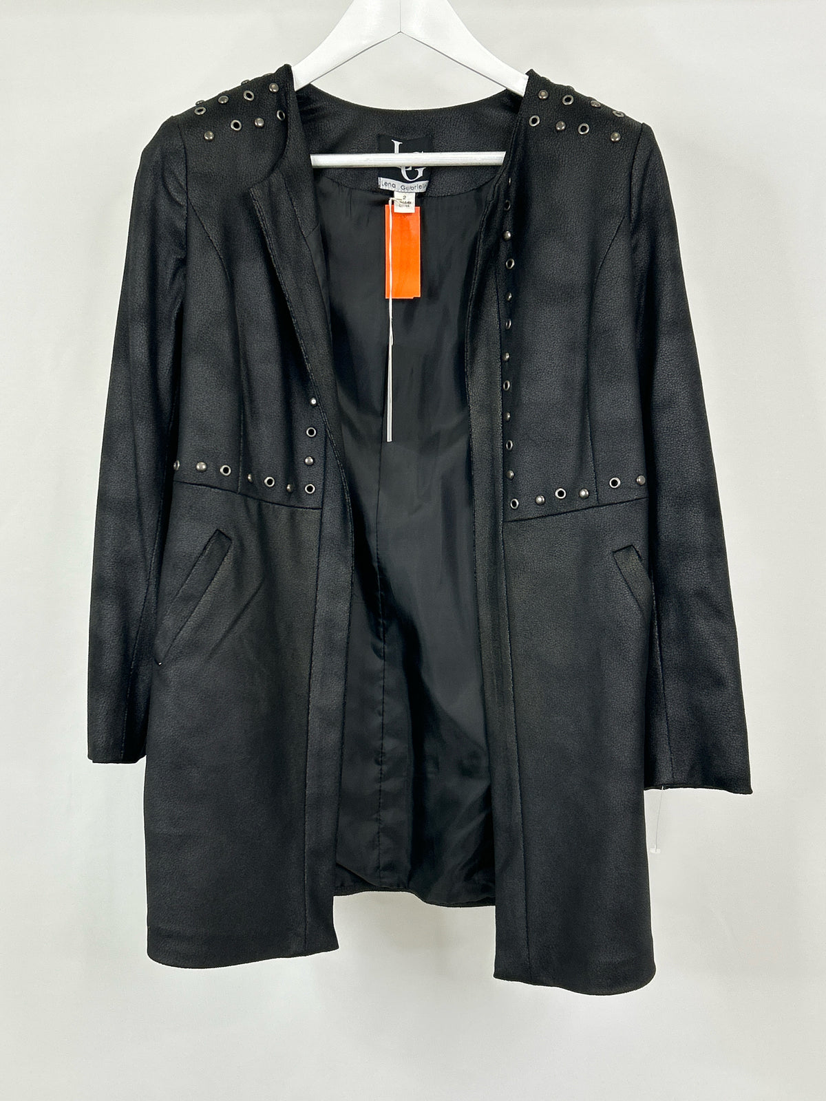 LENA GABRIELLE Size 2 Black Women Jacket