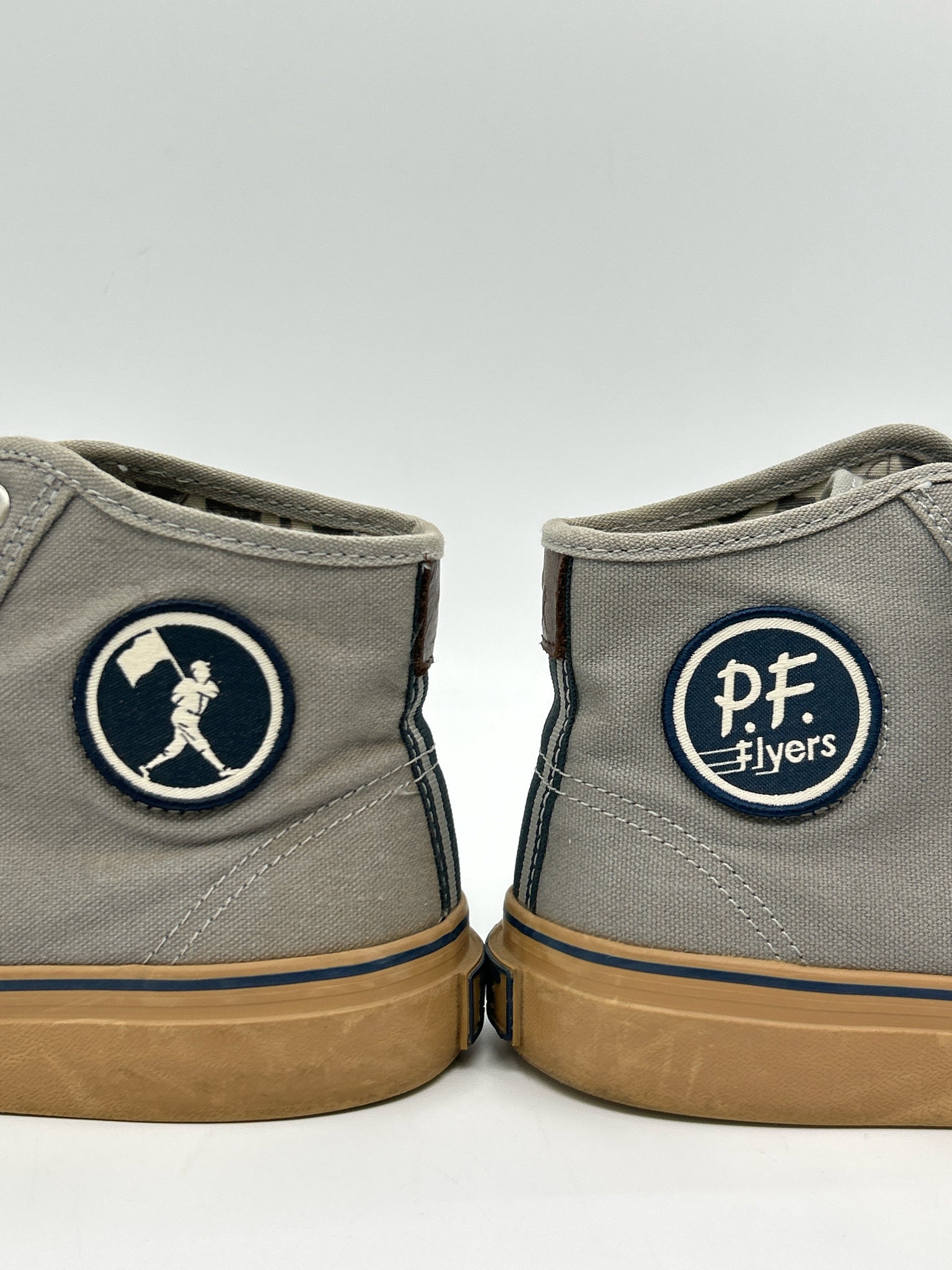 P.F. Flyers Size 6.5 Grey & Brown Women Sneakers
