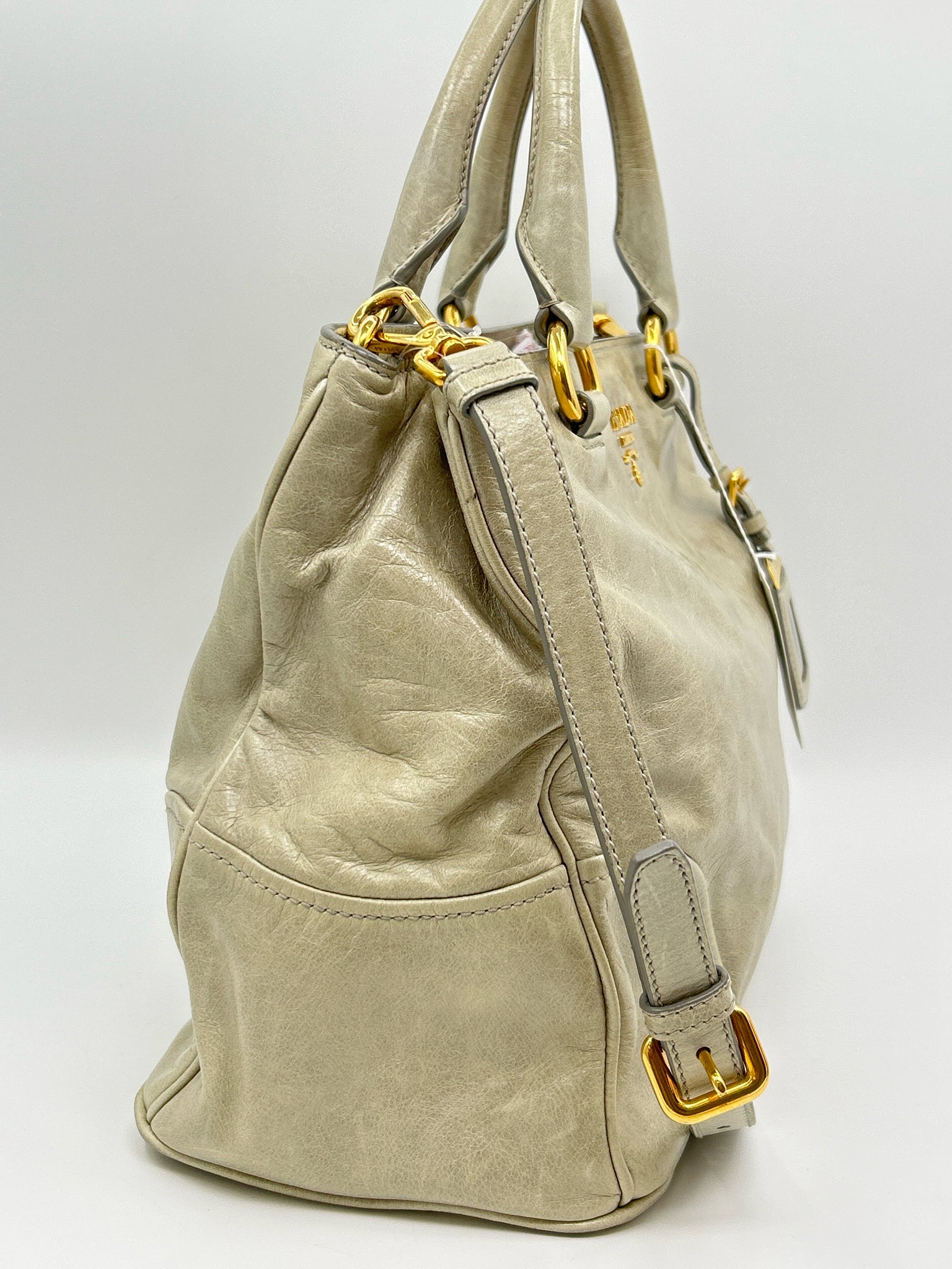 PRADA Beige Women Purse