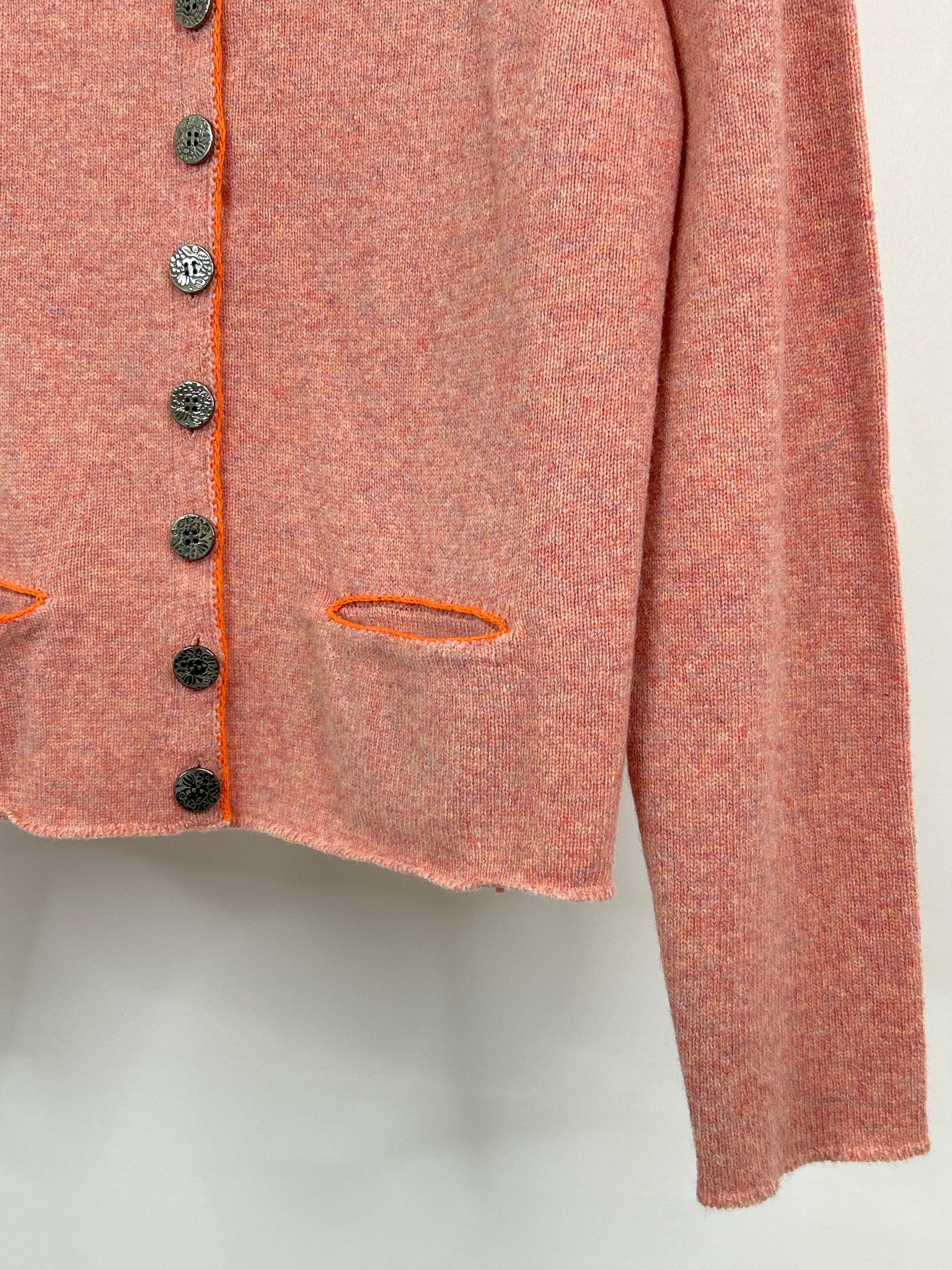 SUNDANCE Size XL Pink Women Cardigan