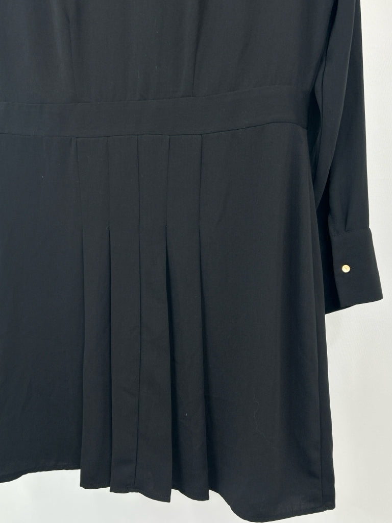 TOPSHOP Size 8 Black Dress