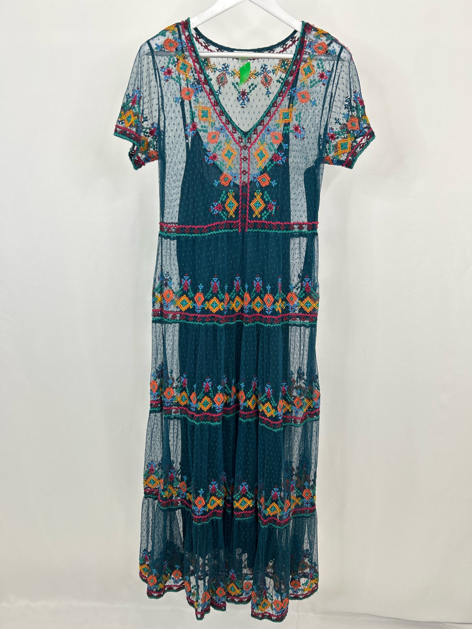 SUNDANCE Size L Teal Women Dress