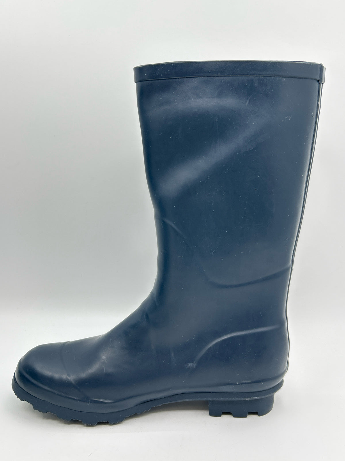 NORTY NWT Size 7 Navy Matte Women Rainboots