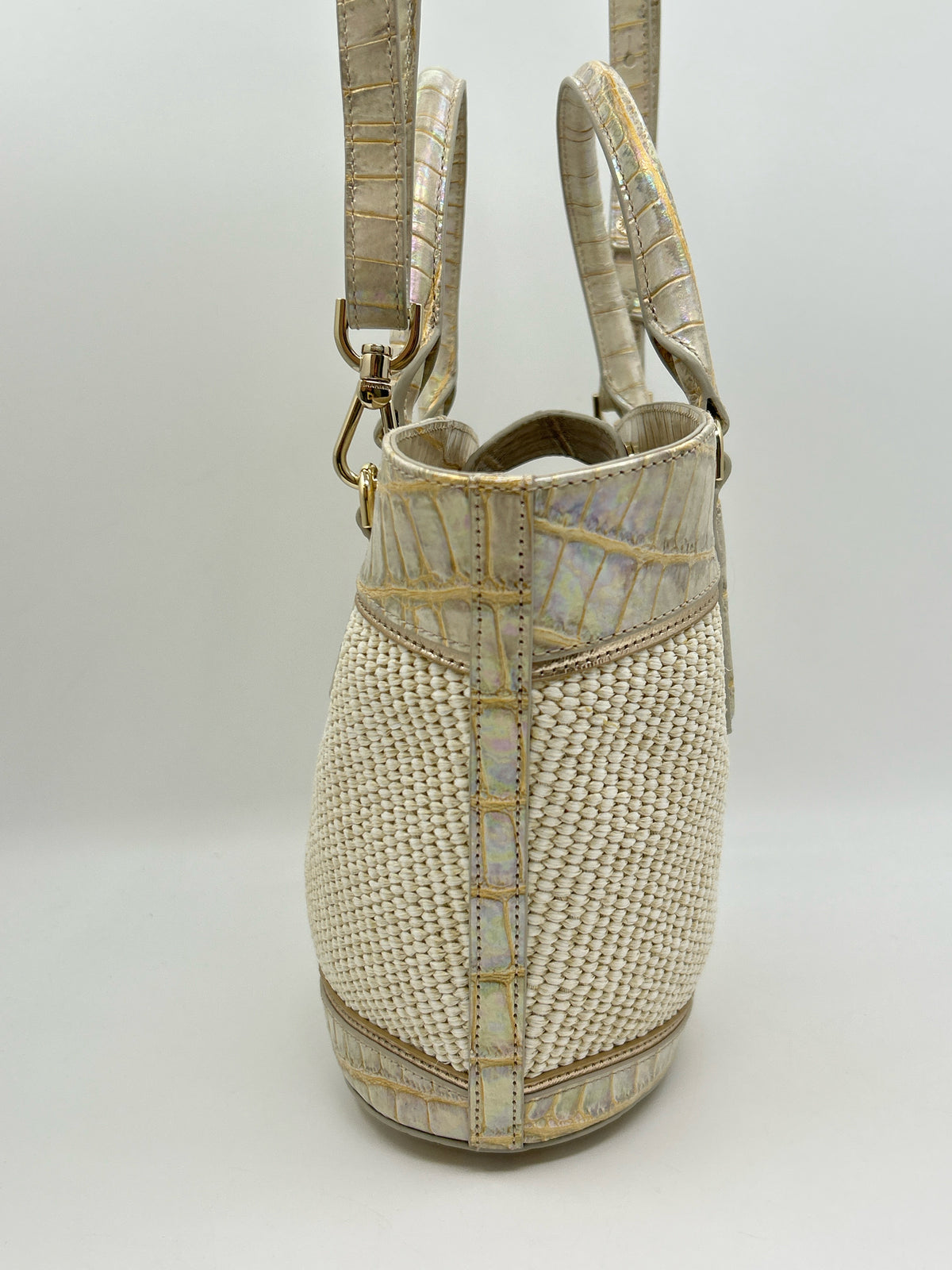 BRAHMIN Cream Women Purse