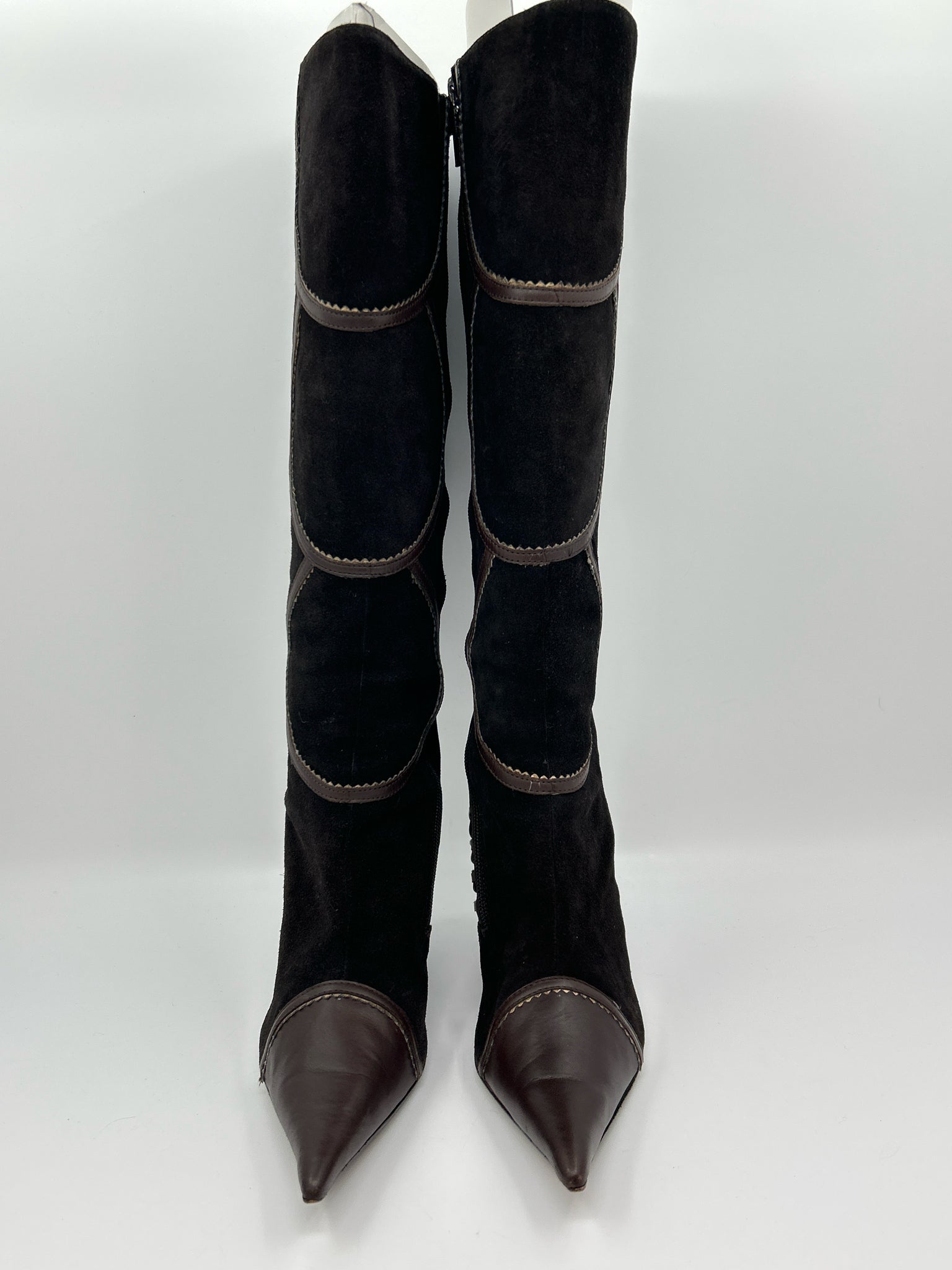 ALDO Size 41 DARK BROWN Women Booties