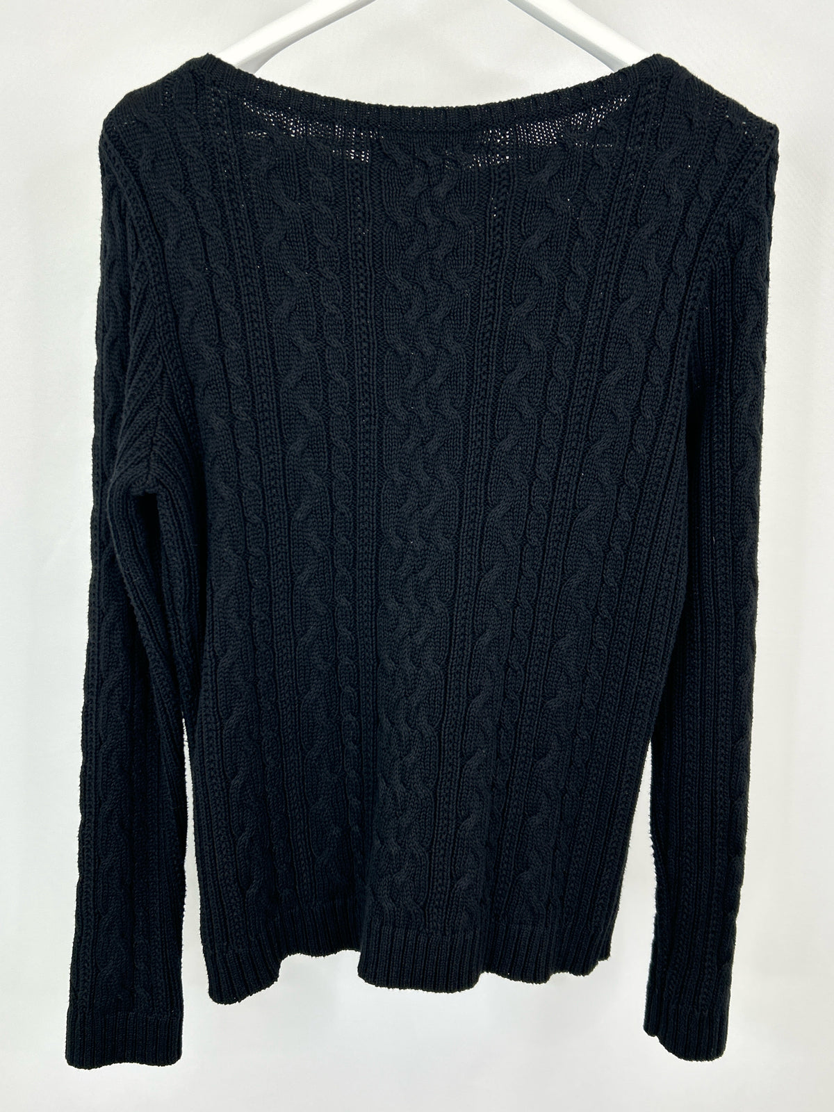 Lauren Ralph Lauren Size XL Black Women Sweater