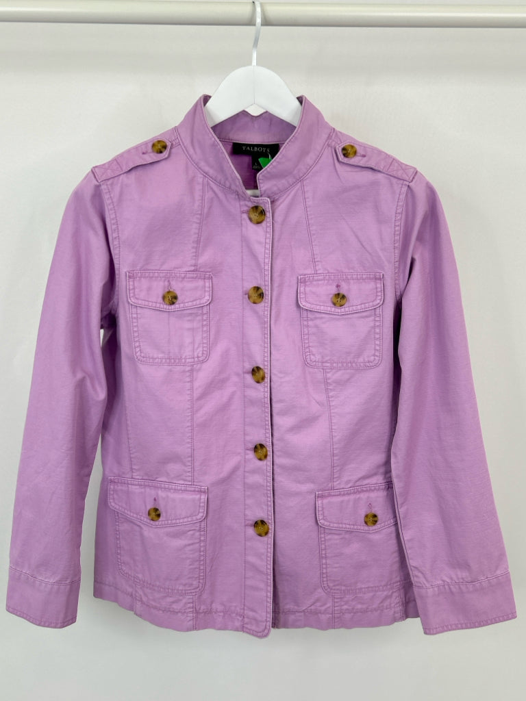 TALBOTS Size L Lavender Jacket