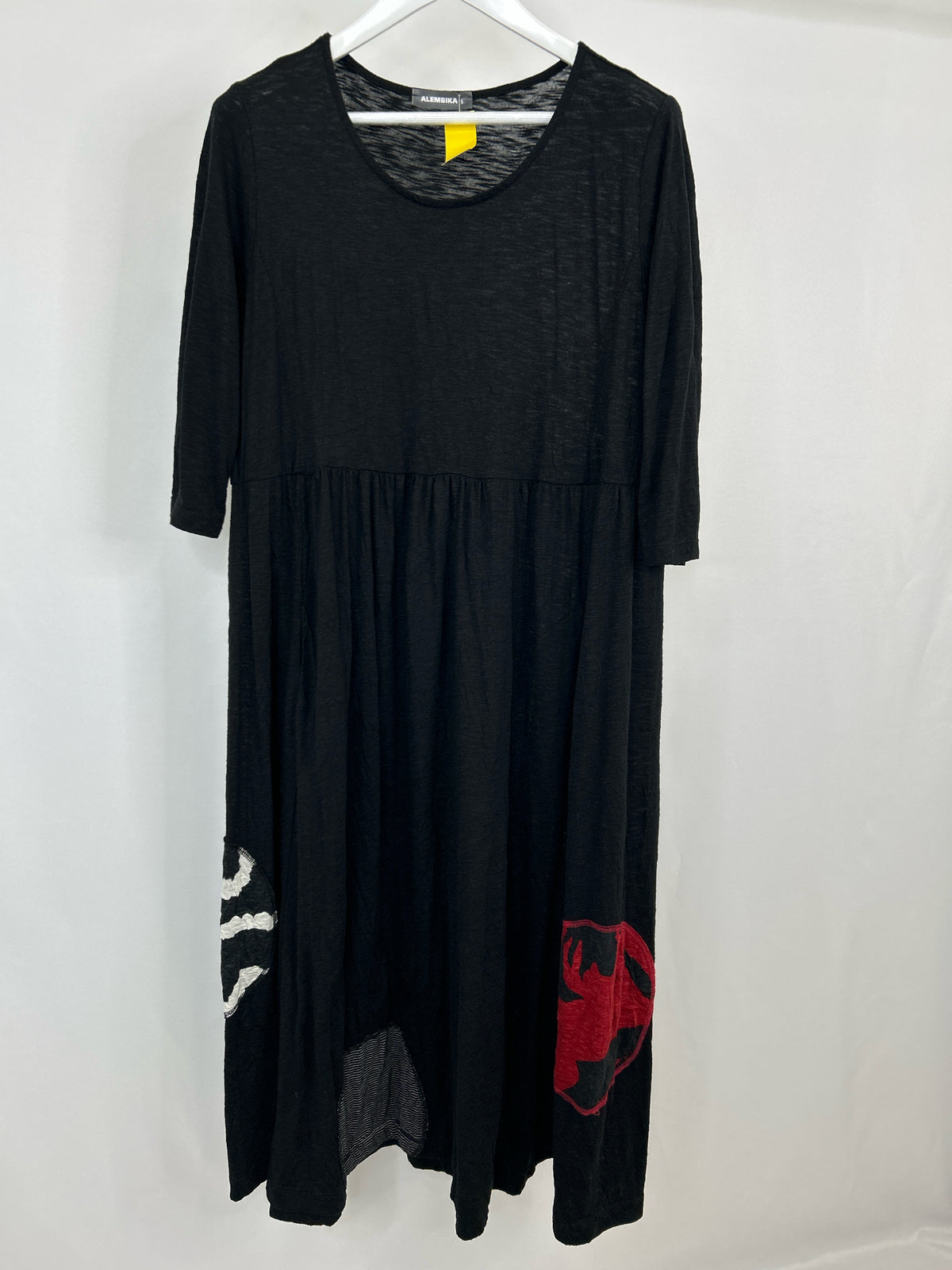 ALEMBIKA Size 14/16 Black Women Dress