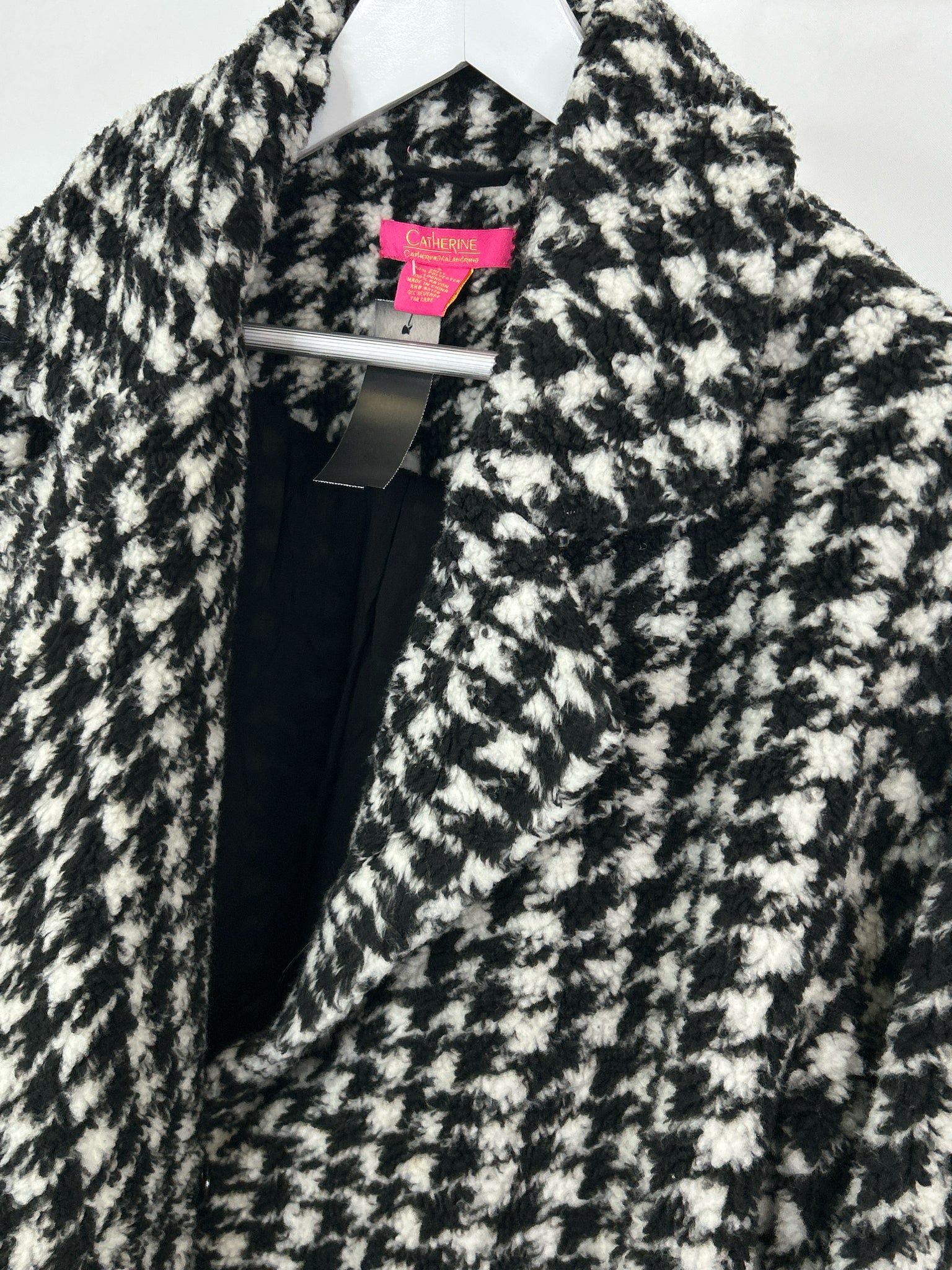 catherine malandrino Size L Black and White Women Coat