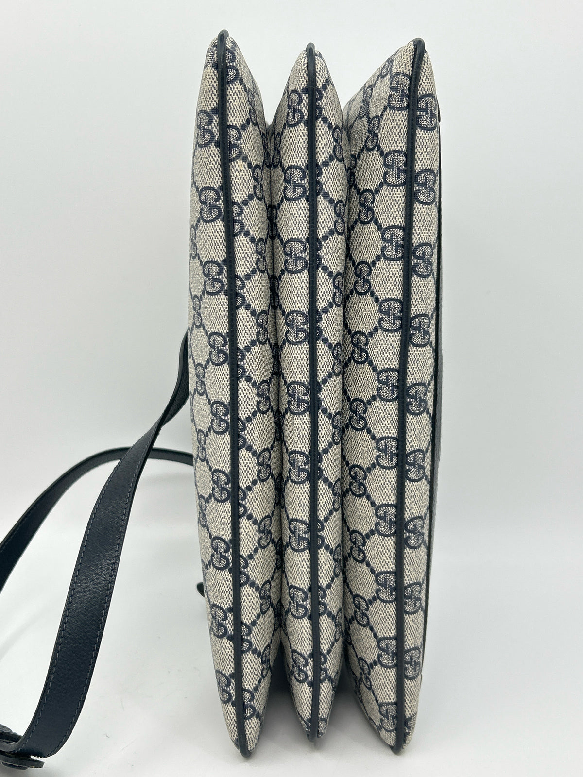 GUCCI Blue Monogram Women Purse