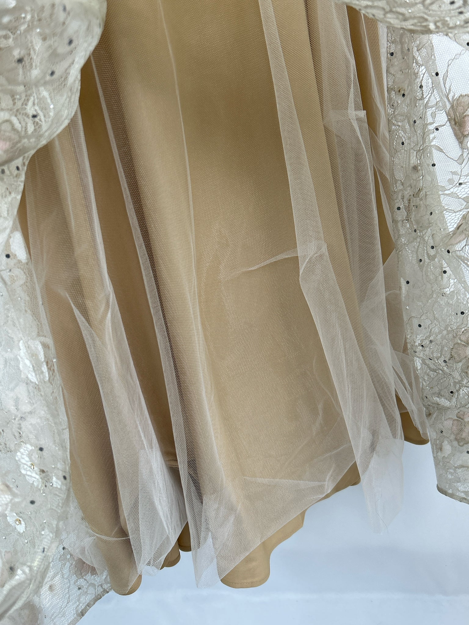 MAC DUGGAL Size 12 Beige Women Dress